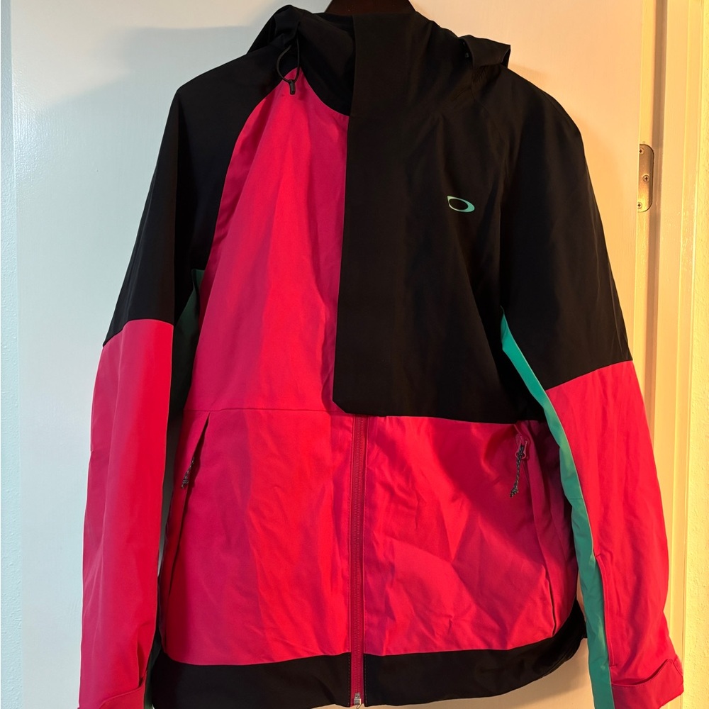 Oakley Vibrant Pink and Black Jacket